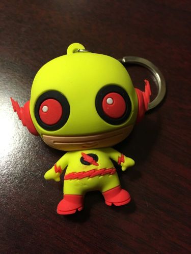 New superhero dc comics reverse-flash 3-d car house figural keychain keyring