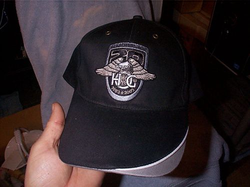 Harley davidson owners group hog 20 th anniversary hat cap 1983 to 2003