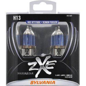 Sylvania silverstar h13 zxe hid xenon bulbs h13sz/2 sz/2 - new set of 2
