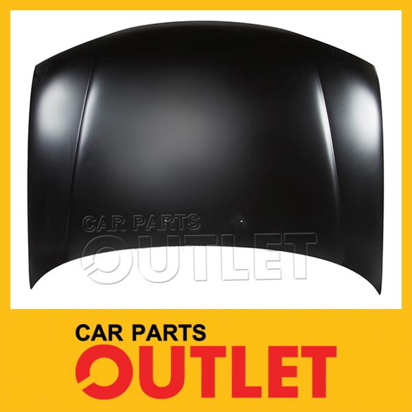 1995-1998 mazda 323 hood panel primered black steel gs/ls 2d hb replacement part