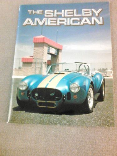 The shelby american  #72  includes la locations history, saac-27 convention