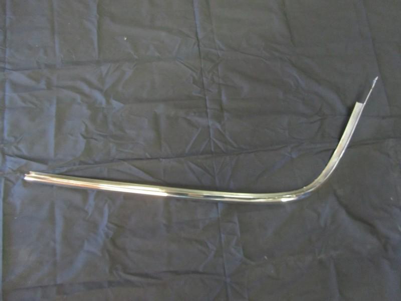 55,56,57 chevy wagon sadan windshield trim upper right bow restored dent free 