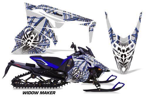 Amr racing yamaha viper graphic kit snowmobile sled wrap decal 13-14 widow u w