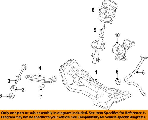 Subaru oem 85-91 xt front-lower control arm 21061ga421