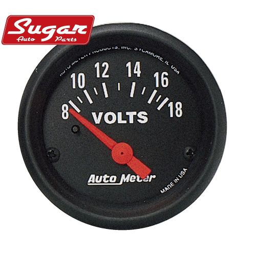 Auto meter 2645 z-series; electric voltmeter gauge