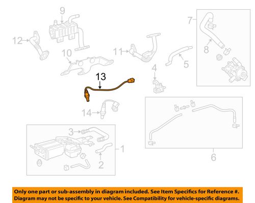 Lexus toyota oem 14-15 rx450h 3.5l-v6-oxygen sensor-front 8946548350