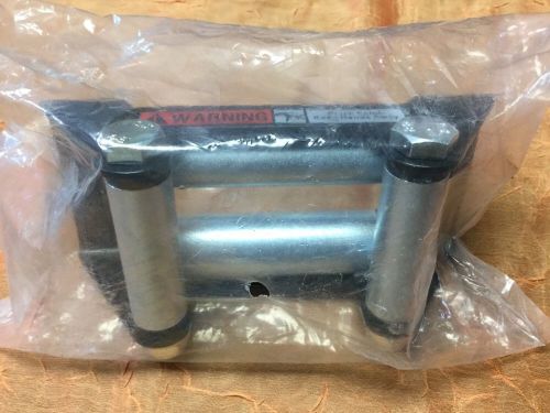 Roller fairlead for atv winch