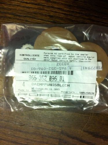 Porsche brake pad shim 96535209601 nib set of 4