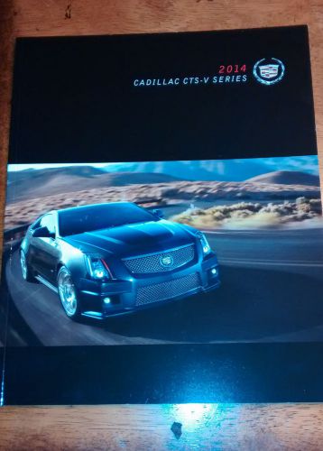 2014 cadillac cts-v series catalog, sales brochure