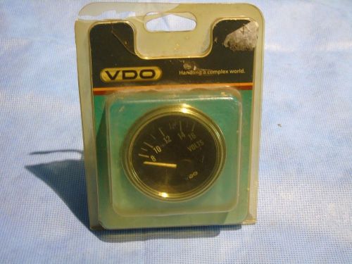 Vdo voltmeter 12v series 1 part # 332-341