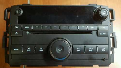 Gmc sierra 1500 sle factory cd radio aux head unit