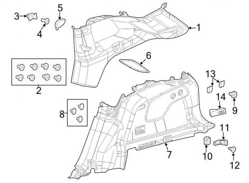 Chrysler oem jeep speaker cover 1wy27lc5ad image 6