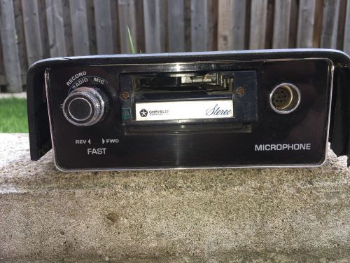 Cuda challenger mopar cassette deck 1971 71 roadrunner gtx console