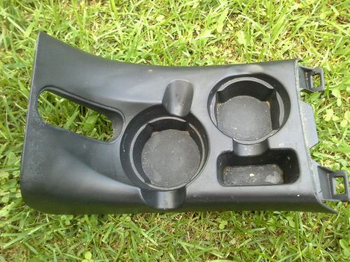 1995 - 2001 ford explorer mountaineer center console cupholder black oem