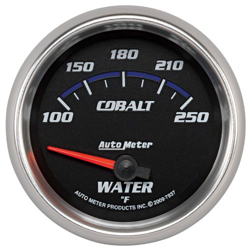 Auto meter 7937 cobalt; electric water temperature gauge