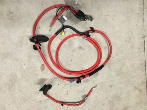 Bmw e46 3 series positive battery cable complete to engine bay inc fuse