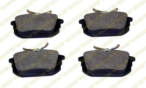 Monroe fx838 brake pad or shoe, rear-monroe prosolution semi-metallic brake pad