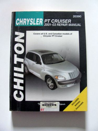 Chilton 2001-2003 chrysler pt cruiser repair manual 20390 us &amp; canadian models