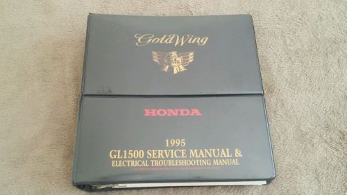 1995 honda gl1500 gold wing service manual and electrical troubleshooting manual