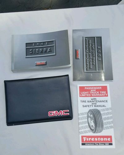 2002 gmc sierra  owners manual