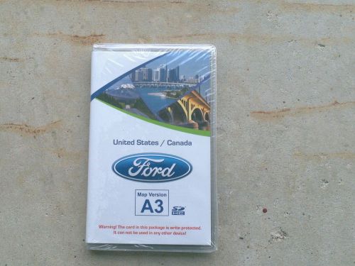 A3 12-15 ford focus fusion edge explorer f150 gps navigation sd card map chip