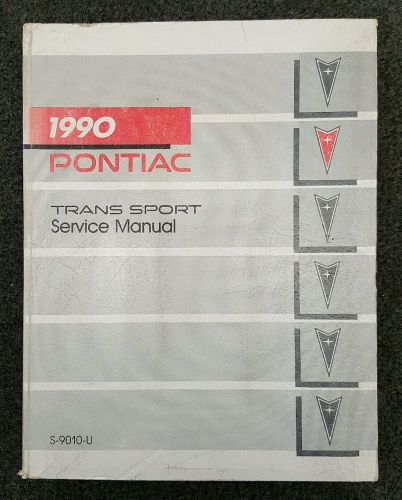 1990 pontiac trans sport factory service manual