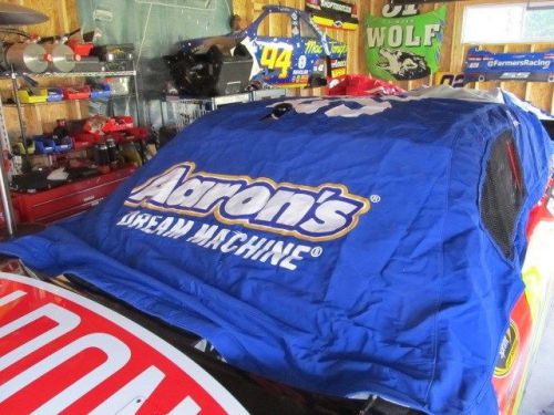 Nascar aarons car cover green house cover weighted edge so will stay in place