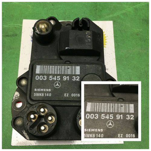 Mercedes-benz oem ignition control module siemens 003 545 91 32