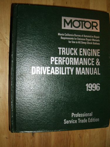 1993-1996 motors truck performance &amp; driveability shop manual