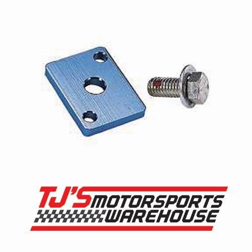 Moroso 23790 : oil pump block-off plate, aluminum, chevy