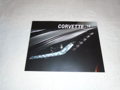 2014 chevrolet corvette stingray deluxe dealer sales brochure literature