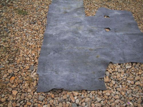 1977 - 79 ford thunderbird,  ltd ii trunk mat - charcoal - used