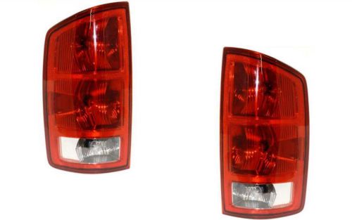 Dodge truck tail lights brake lamps 2002-2006 1500 l/r pair 03-06 2500 3500