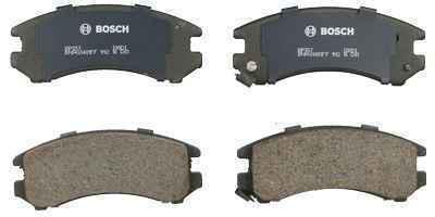 Bosch bp357 brake pad or shoe, front-bosch quietcast brake pads