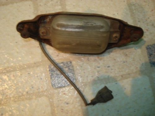 1964 65 66 pontiac chevy buick gm license plate light guide 3 sae l 64 original