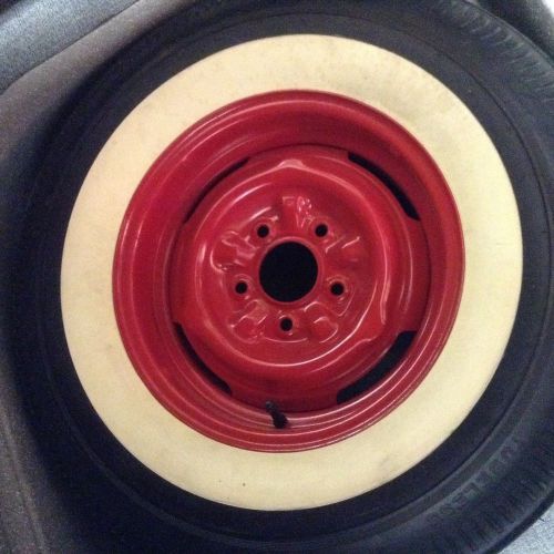 1961 chevrolet impala original spare wheel and tire new!!