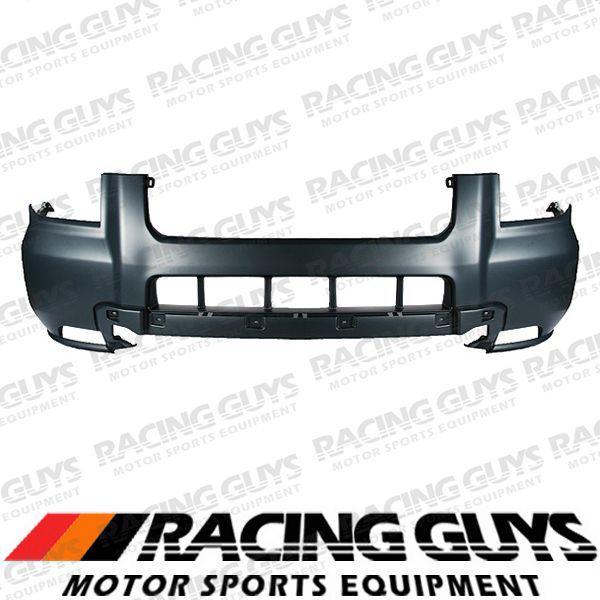 06-08 honda pilot suv front bumper cover matte black facial plastic ho1000240