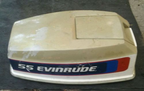 Evinrude  j55rlcim motor cover - johnson