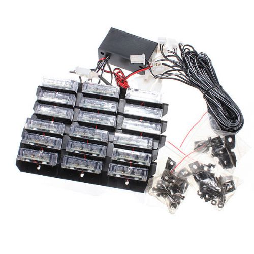 New 12v 30w 54led flash car emergency warning strobe lamp