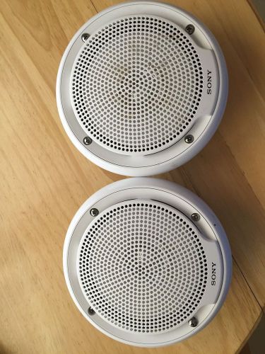 Used sony boat speakers