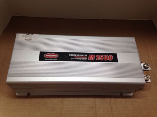 Tundra m1500 truck power inverter. item# 45mr76 mfr. model# m1500