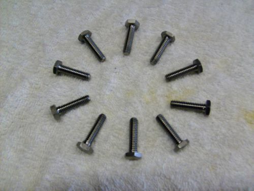 Mini sprint,titanium,beadlock bolt kit (10) 1/4-20