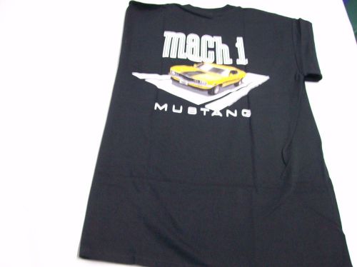 Classic mustang t shirt  mach1  printed front and rear scott drake
