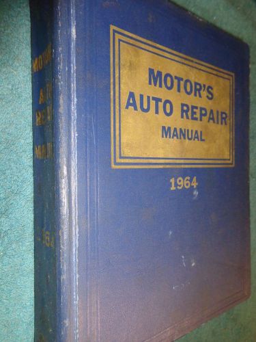 1957-1964 chevy ford olds cadillac mercury buick pontiac &amp; more shop manual