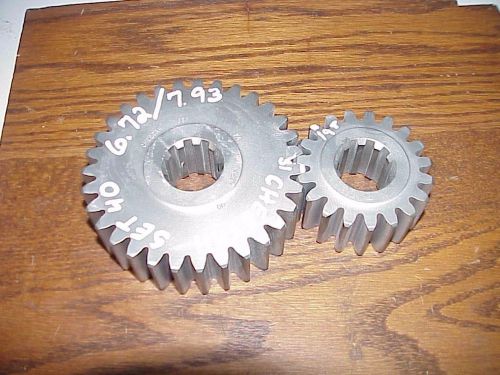 New cheetah #40 quick change 6.72-7.93 rear end gears r2 late model sprint car