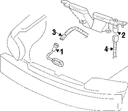 Chevrolet\buick\pontiac 12101855 genuine oem door jamb switch