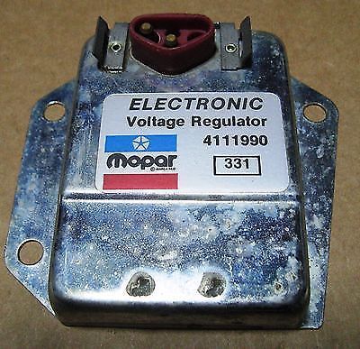 Mopar voltage regulator