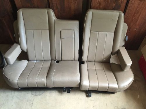 Range rover classic rear leather seats