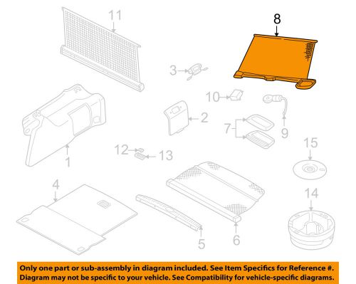 Audi oem 01-05 allroad quattro interior-rear-sunshade 4b9861325aexu