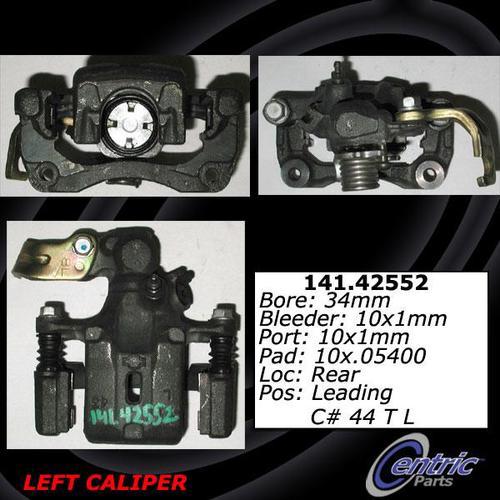 Centric 141.42551 rear brake caliper-premium semi-loaded caliper